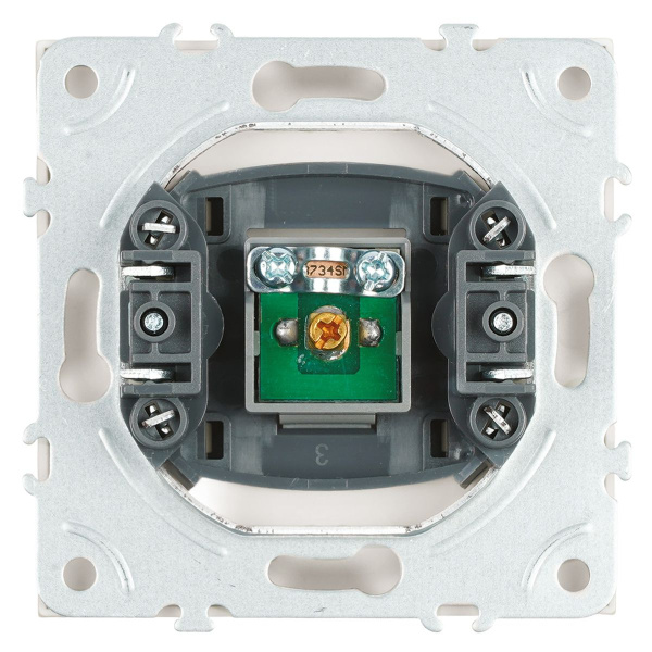 Розетка телевизионная TV Stekker Эмили белый фарфор RST00-5108-01 49875