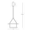 Подвесной светодиодный светильник Maytoni Ambience MOD280PL-L23B3K