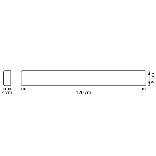 Настенный светодиодный светильник Lightstar Fiume 810546CCT