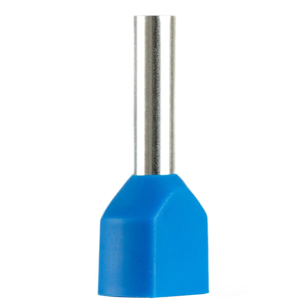 Наконечник штыревой втулочный изолированный НШВИ(2) 0,75-8 LD406-7508 50383