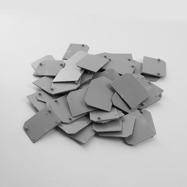 Торцевая заглушка для ЗНИ 4-10 мм (JXB 4-10) серый Stekker LD557-1-40 39661