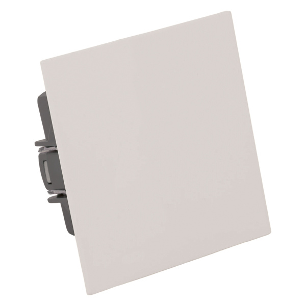 Переключатель перекрестный 1-клавишный (механизм), Stekker, 250В, 10А Мия, RSW10-3110-08, пудровый жемчуг 50570