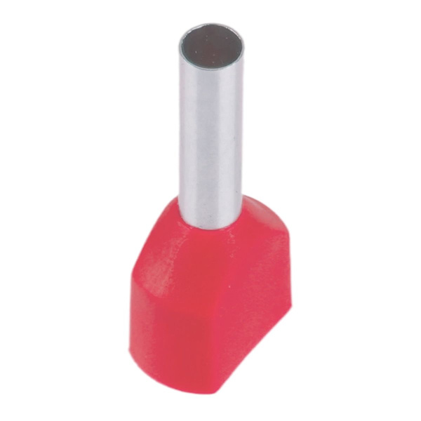 Наконечник штыревой втулочный изолированный НШВИ(2) 1,0-8 LD406-1008 50385