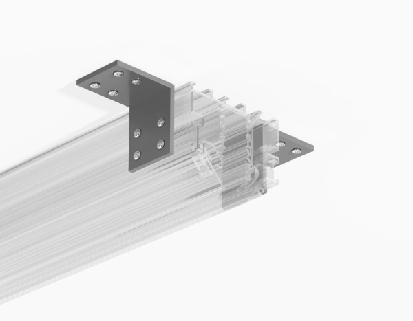 Уголок для закладных профилей Ambrella Light TRACK SYSTEM GL2020