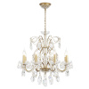 Подвесная люстра Crystal Lux Odelis SP8 Gold