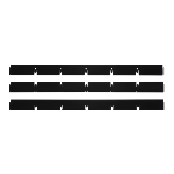 Решетки для потолка Грильято ячейка 75х75 мм 6 шт 2,16 м2 черный