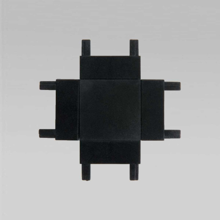 Соединитель четырёхсторонний для накладного шинопровода Elektrostandard Flat Magnetic 85003/00 черный a063738