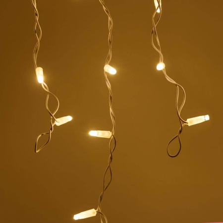 Уличная светодиодная гирлянда Ardecoled бахрома 230V теплый белый/белый ARD-Edge-Classic-2400X600-White-88Led-Flash Warm 026021