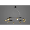 Подвесная люстра Crystal Lux CLT 015C8 D800 BL-GO