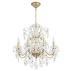 Подвесная люстра Crystal Lux Odelis SP8 Gold