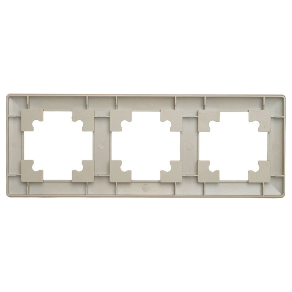 Рамка 3-постовая Stekker Катрин шампань PFR00-7003-02 39804