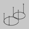Готовая конструкция (набор) Maytoni Technical TFC-Flar-M01-PT