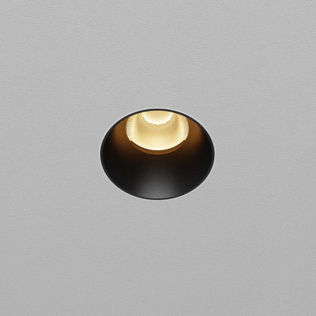Встраиваемый светильник Maytoni Technical DL124-10W-2.7K-TRS-B