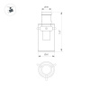 Трековый светодиодный светильник Arlight Art-Apriori-Lantern-C-R60-5W Warm3000 047792