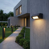 Уличный настенный светодиодный светильник Elektrostandard Dors D LED (35163/D) 3000K черный a072077