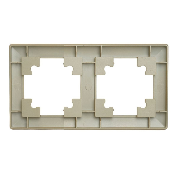 Рамка 2-постовая Stekker Катрин золото PFR00-7002-08 49607