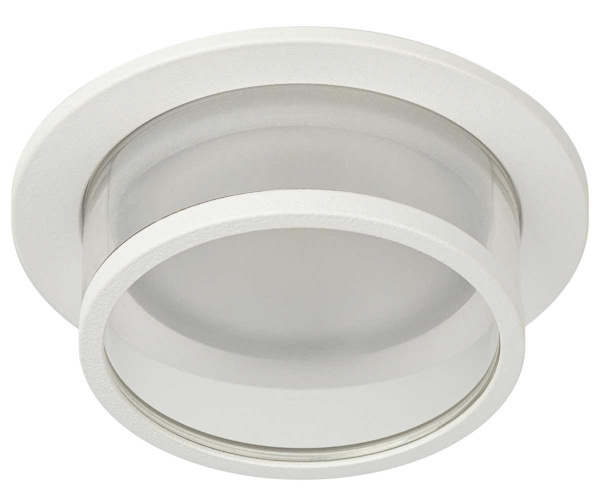 Светильник встраиваемый декоративный ЭРА DK99 WH под лампу MR16 GU5.3 белый Б0058393