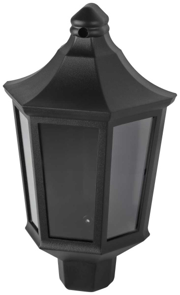 Садово-парковый светильник ЭРА «Ника» НБУ 06-60-003 60Вт черный прозрачный Б0061159