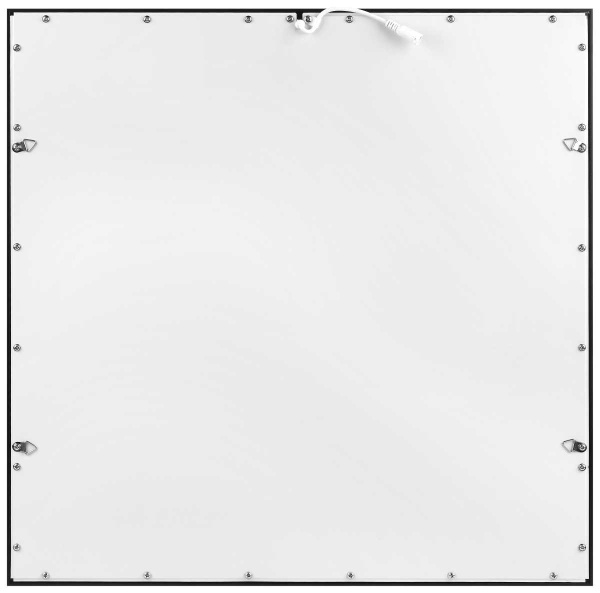 Светодиодная панель ЭРА Грильято SPL-540-B-40K-040 40Вт 4000К 588x588x8 черная без драйвера с ушками ультратонкая Б0063101