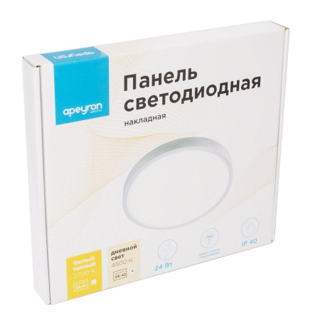 Накладная светодиодная панель Apeyron 06-42