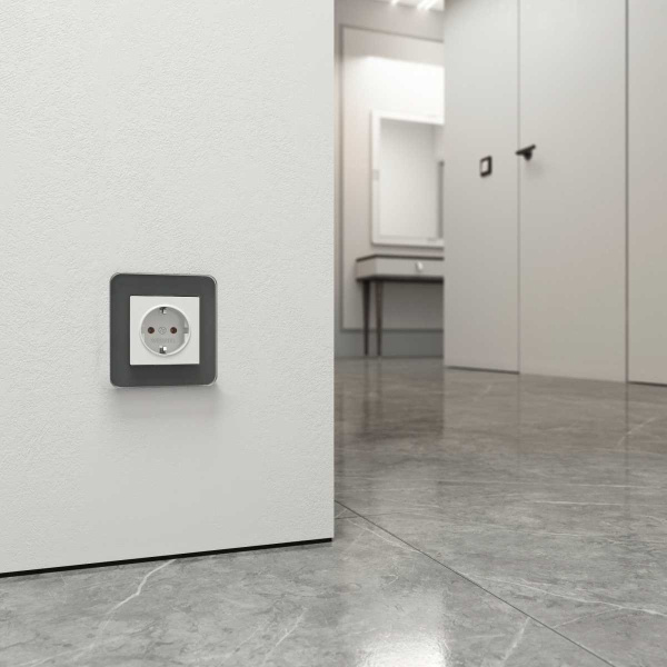 Рамка Werkel Elite на 1 пост графит W0012440 4690389180675