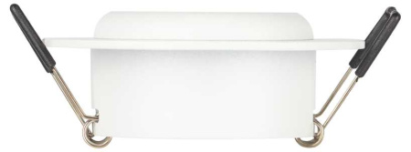 Светильник встраиваемый алюминиевый ЭРА KL109 WH под лампу MR16 GU5.3 белый матовый Б0061823