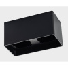 Потолочный светильник Italline FASHION FX2 black + FASHION FXR black - 2шт.