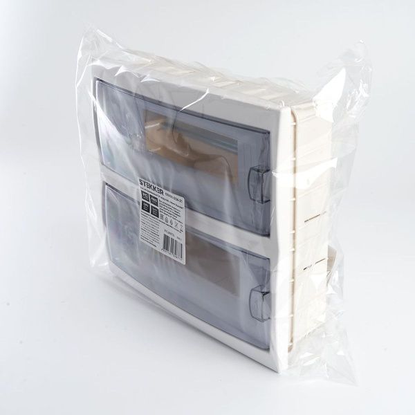 Бокс встраиваемый Stekker EBX50-2/24-20 24 модуля, пластик, серия Standart 39655