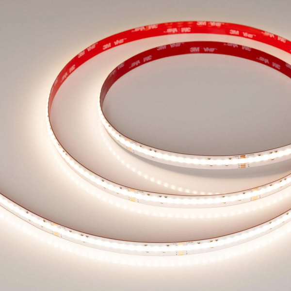 Светодиодная лента Arlight 15W/m 768LED/m CSPSMD теплый белый + разноцветный 5М COB-X768-12mm 24V 041785