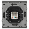 Розетка ЭРА Arktik 16-3107-06 информационная RJ45 графит Б0070479