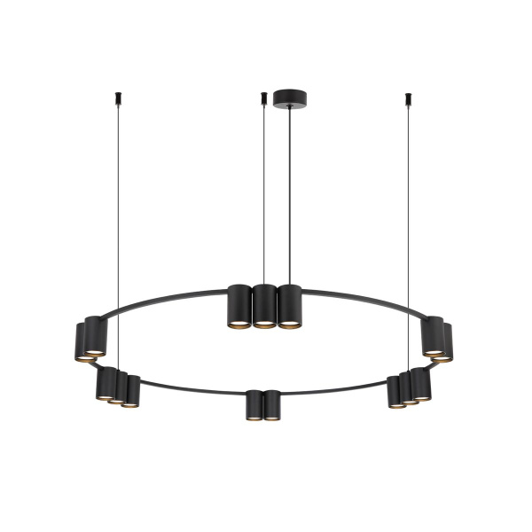 Подвесная люстра Denkirs Orbit DK4067-BK