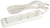 Удлинитель электрический ЭРА U-3-3m-USB-W 3 розетки + 3xUSB A+C 3м 10А белый Б0069076