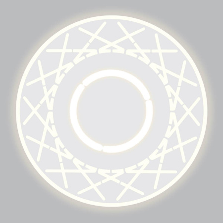 Настенный светодиодный светильник Eurosvet 40148/1 LED белый 4690389145384