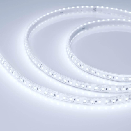 Светодиодная влагозащищенная лента Arlight 16,8W/m 120LED/m 2835SMD холодный белый 5M 029595