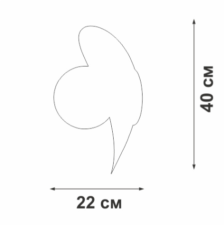 Светильник настенный Vitaluce V2731-8/1A