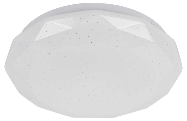 Светильник потолочный светодиодный ЭРА Классик без ДУ SPB-6 WH 36W-6,5K Slim Sparkle Б0069790