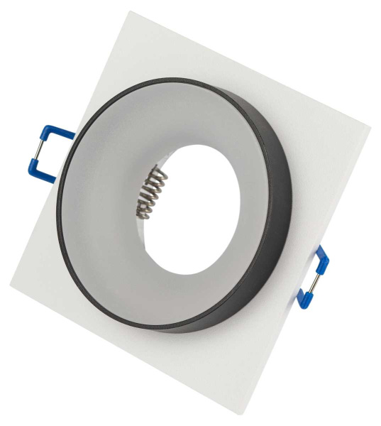 Светильник встраиваемый декоративный ЭРА DK96 WH под лампу MR16 GU5.3 белый Б0055593