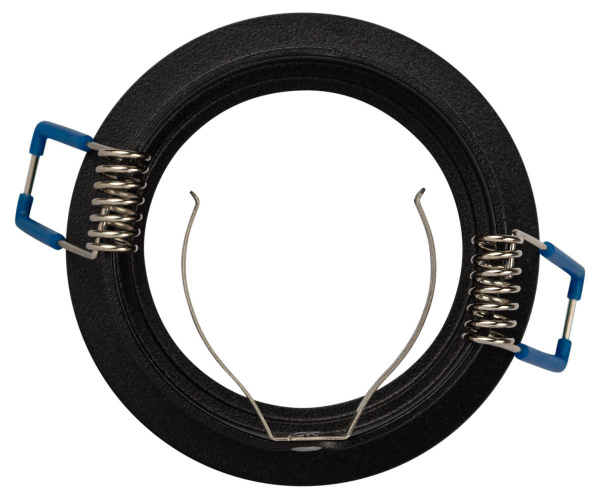 Светильник встраиваемый декоративный ЭРА DK112 BK под лампу MR16 GU5.3 черный Б0058436