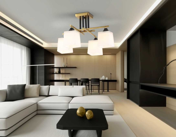 Люстра на штанге Ambrella light TRADITIONAL TR303042