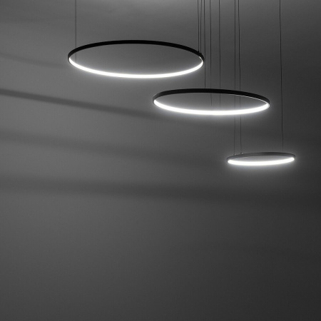 Подвесная люстра Nowodvorski Circolo Led Black 10817