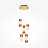 Подвесная светодиодная люстра Maytoni Drop MOD273PL-L80G3K