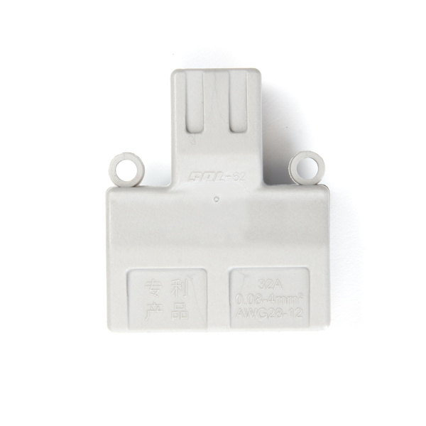 Клемма монтажная д/ подкл. фазн. проводников STEKKER, LD222-426, 2 контактные группы, 1ввод,3вывода на полюс (DIY упак 2 шт)