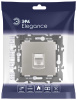 Розетка ЭРА Elegance 14-3107-16 RJ45, титан Б0065764