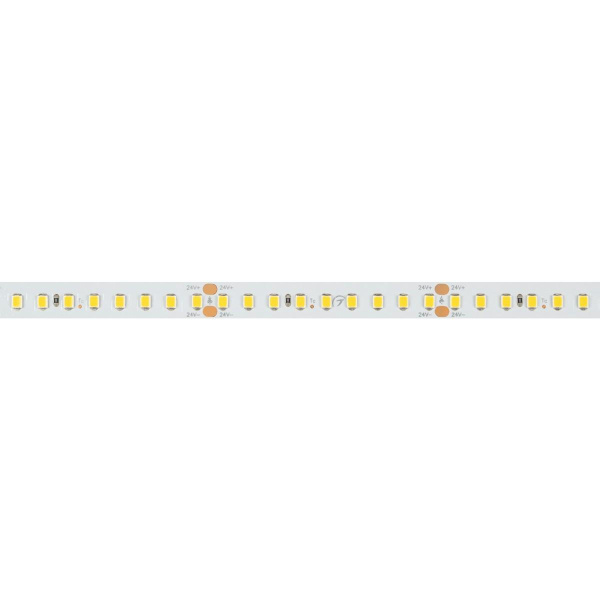 Светодиодная лента Arlight 7,7W/m 144LED/m 2835SMD теплый белый 5M RT-A144-10mm 24V Warm3000 038782