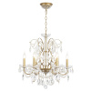 Подвесная люстра Crystal Lux Odelis SP6 Gold