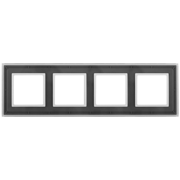 Рамка 4-постовая ЭРА Elegance 14-5104-00 Б0034523