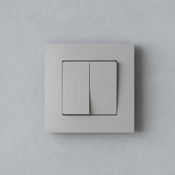 Рамка на 1 пост Werkel Slab дымчатый софт W0012917 a071622