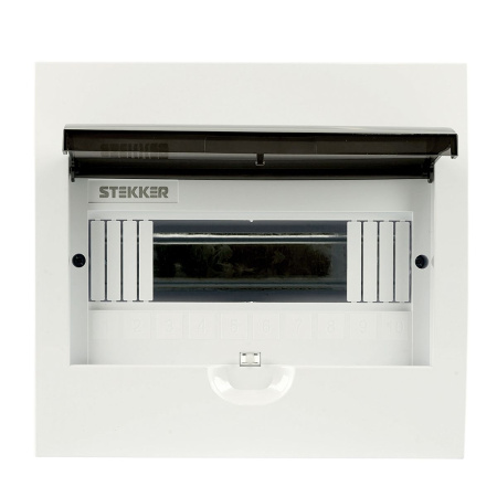 Бокс встраиваемый Stekker EBX50-4/10-50 10 модулей, пластик ArcaLight 50511