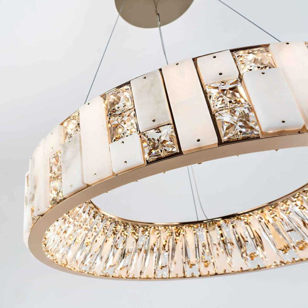 Подвесная светодиодная люстра Modelux Premium ML.6988.600P GD