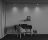 Потолочный светильник Maytoni Technical Ceiling Calipso TR218-1-GU10-BK